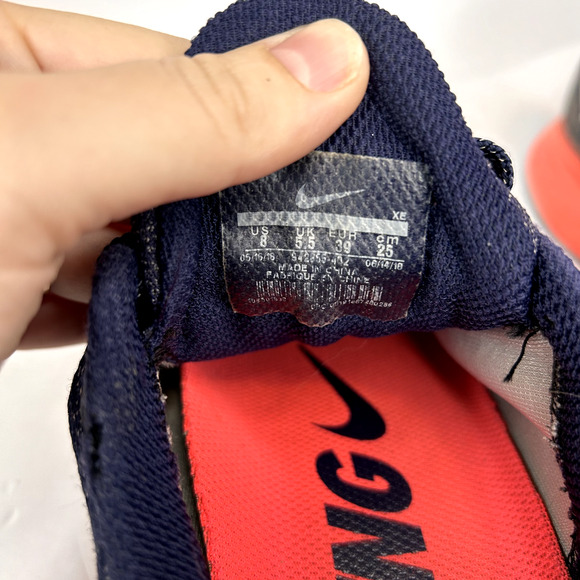 Nike Air Zoom Pegasus 35 Womens 8 Blackened Blue Coral Running Shoes Colorful - Picture 10 of 10